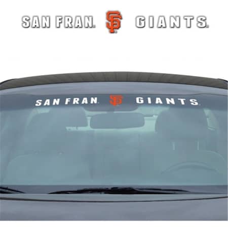 Team Promark San Francisco Giants Decal 35x4 Windshield 8162080825